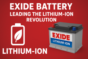 Exide Battery lithium-ion technology leadership with joint ventures and investments in advanced energy storage solutions in India