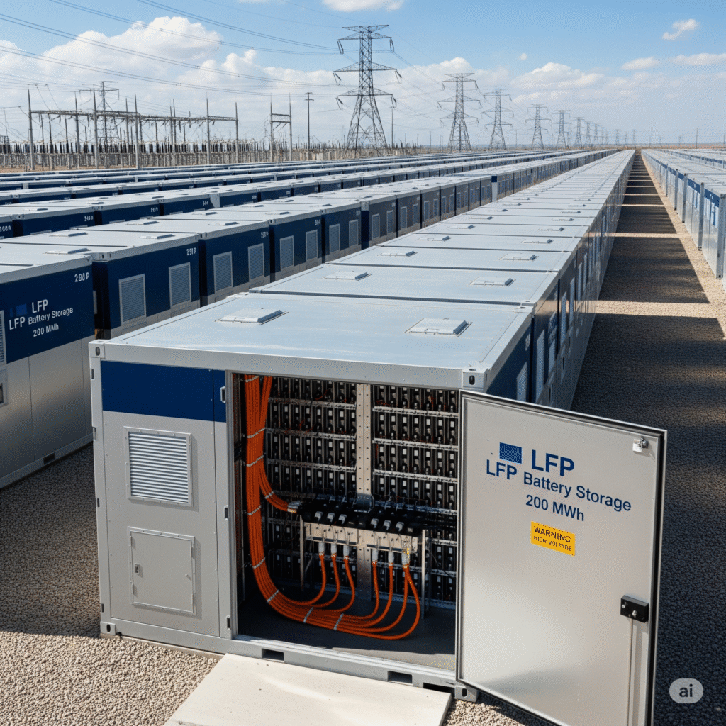 Battery Energy Storage System (BESS) for renewable energy integration